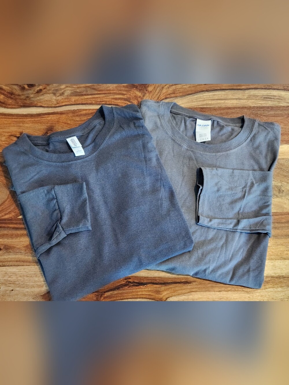 Gray Long Sleeve T-Shirts Set NWOT